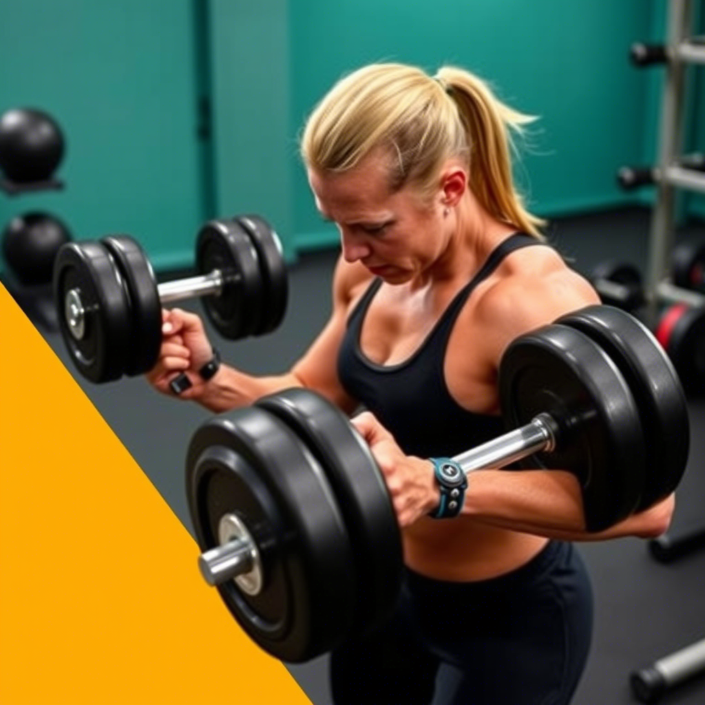 Adjustable dumbbells for versatile weightlifting exercises