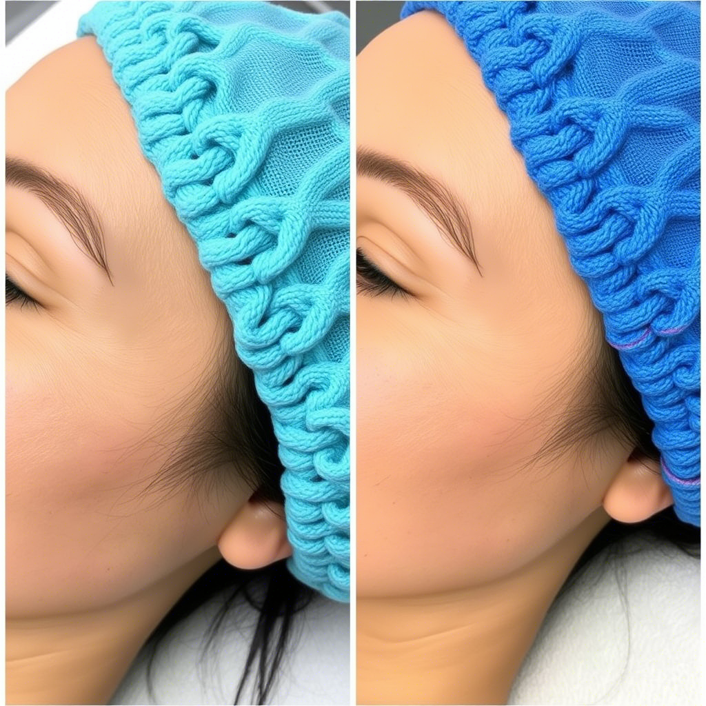 Before and after photos of tattoo removal treatment