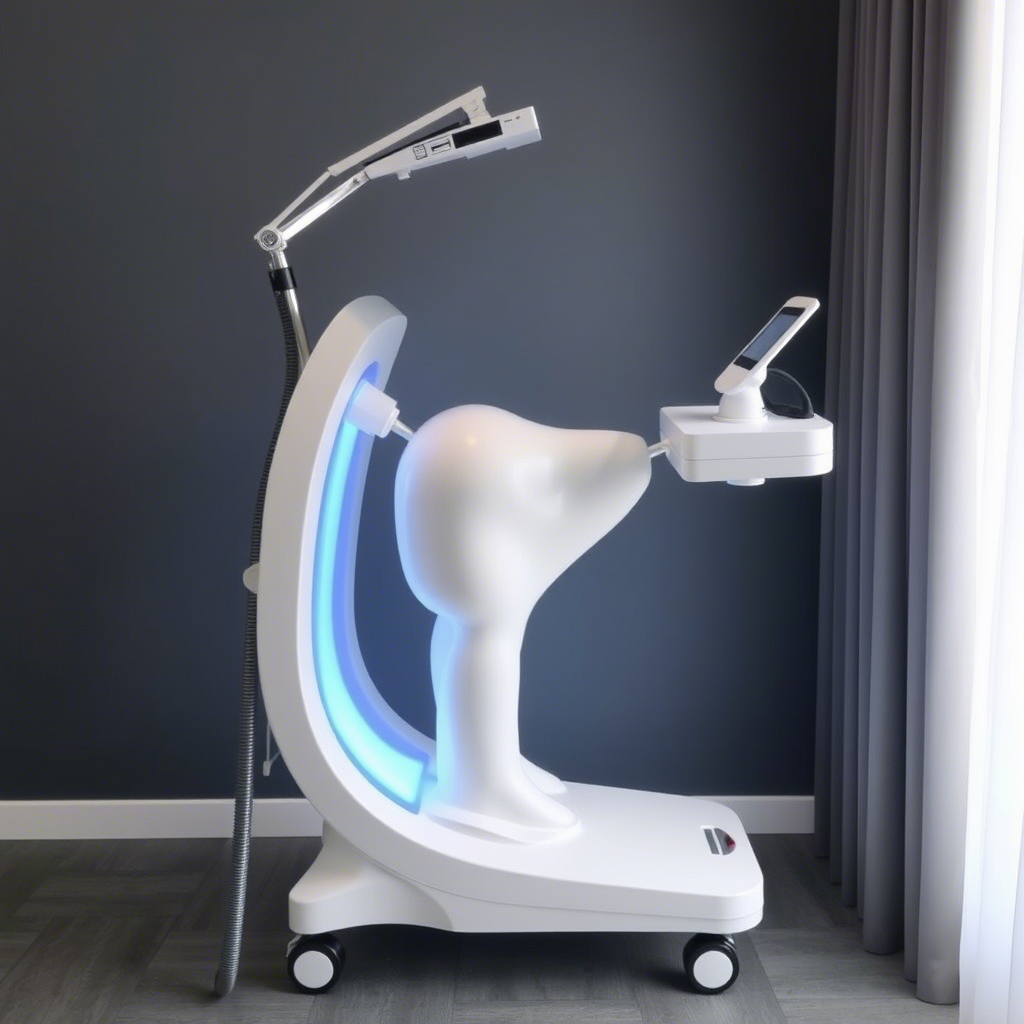 Body fat reduction machine using cryolipolysis technology