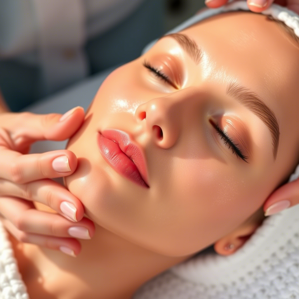 Glowing skin after PhotofabulousSmoothGlo facial treatment