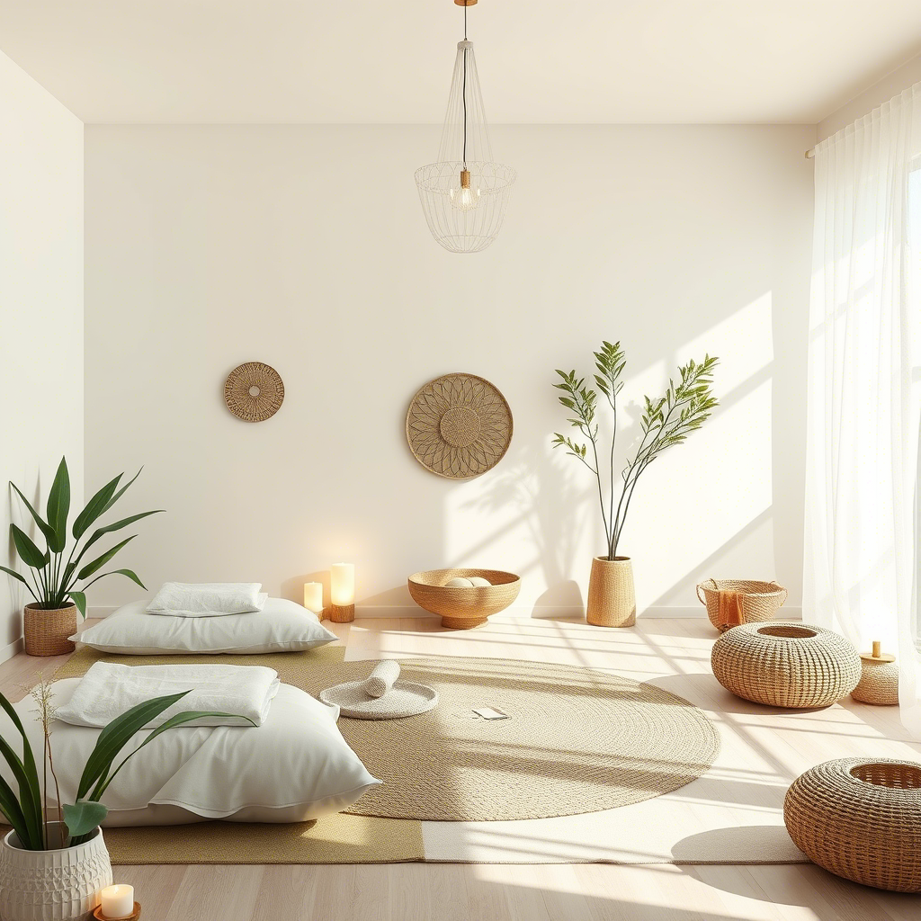Holistic wellness center with a serene atmosphere for women
