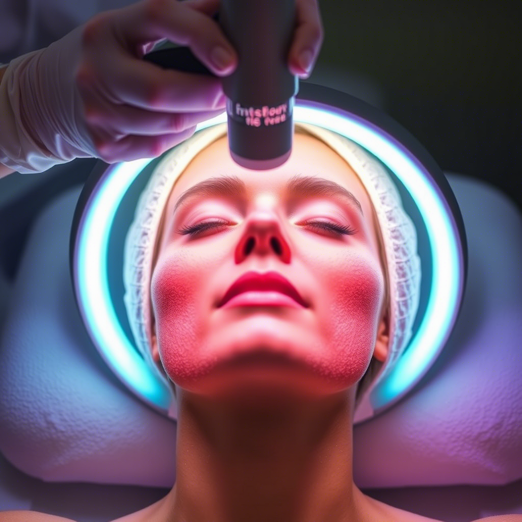 Intense Pulsed Light therapy for facial rejuvenation