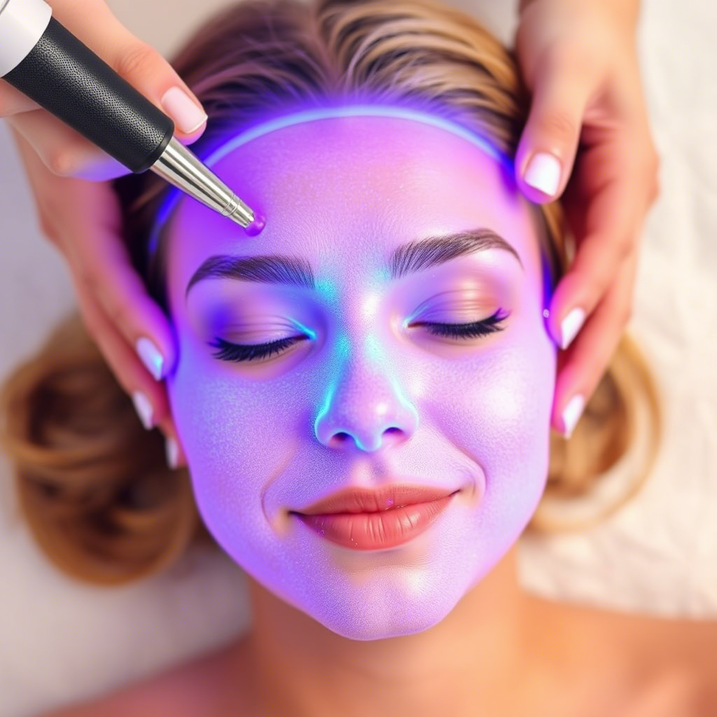 IPL skin care treatment rejuvenating glowing skin