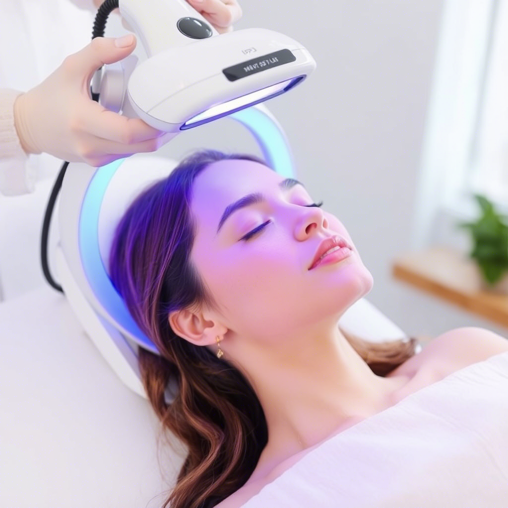IPL technology removing unwanted hair
