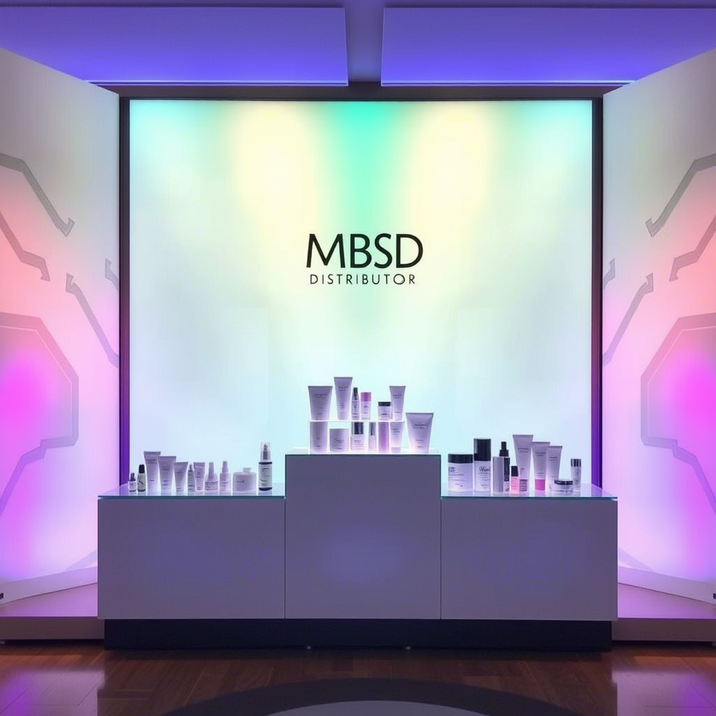 MBS-MED distributor showcasing radiant beauty results