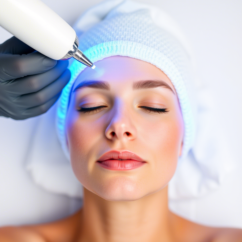 Microneedle RF technology stimulating collagen production for smoother skin