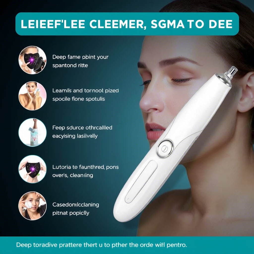 Ultrasonic spatula LDM for deep cleansing pores