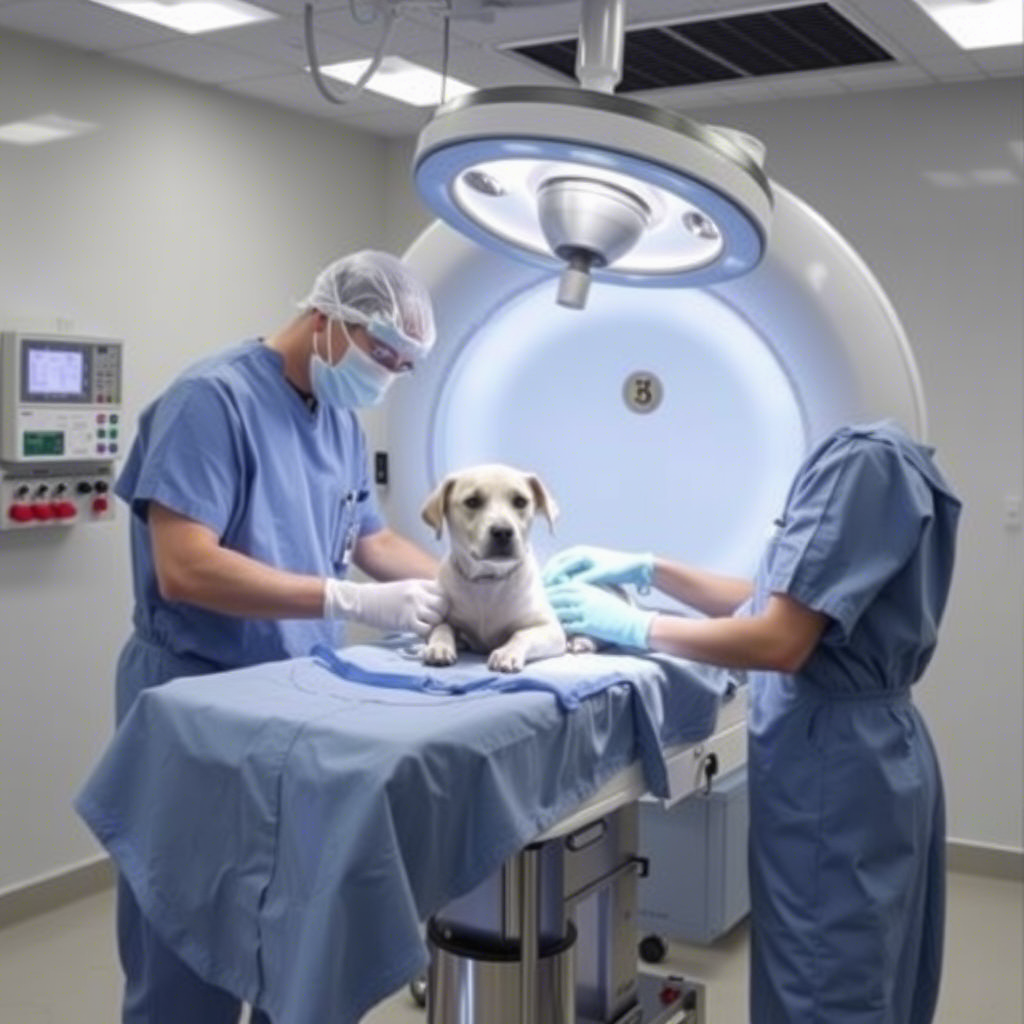Veterinary HBOT treatment for animals